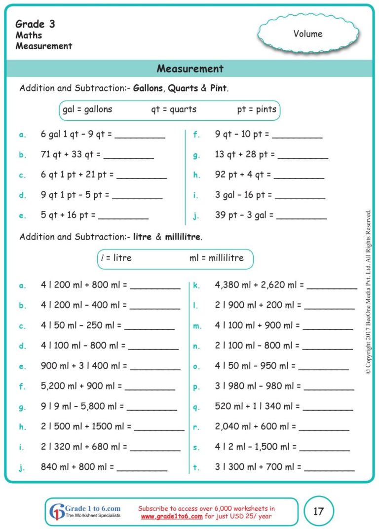 Multiplication Maths Worksheet For Class 4 Cbse
