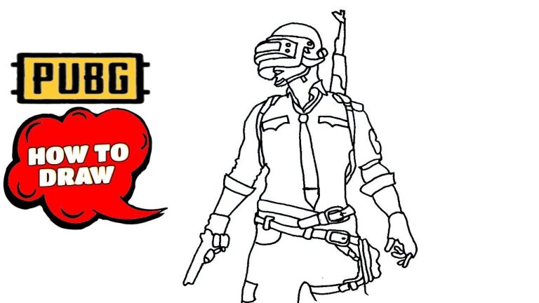 Printable Pubg Coloring Pages