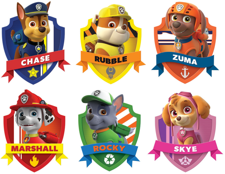 Printable Pictures Of Paw Patrol Characters