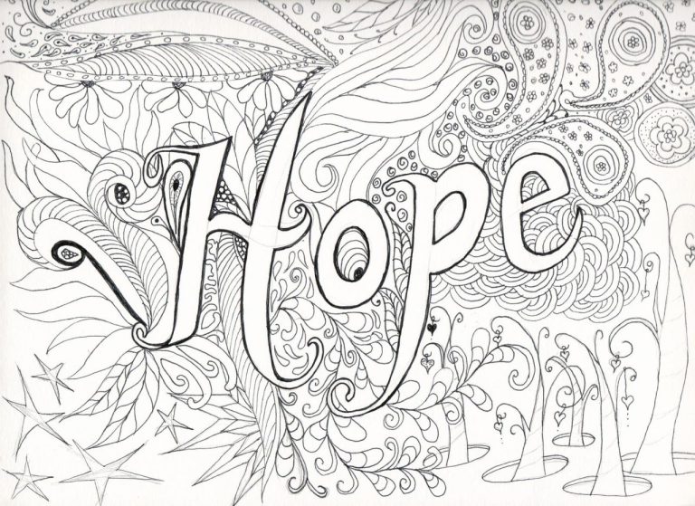 Really Complicated Coloring Pages