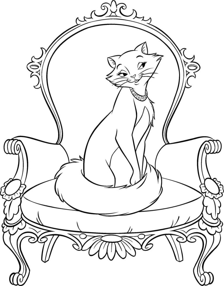 Berlioz Aristocats Coloring Pages