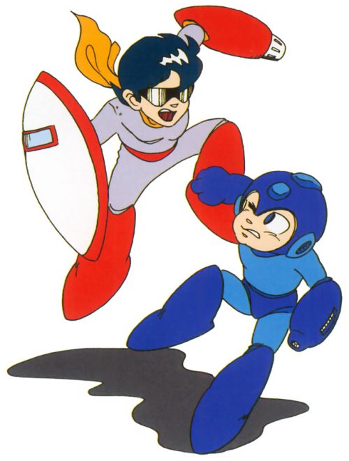 Proto Man Mega Man Coloring Pages