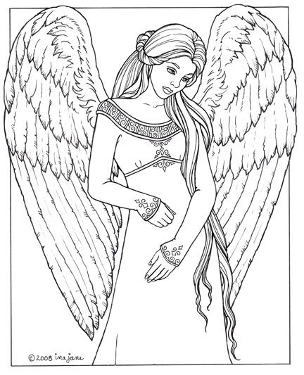 Angel Coloring Pictures
