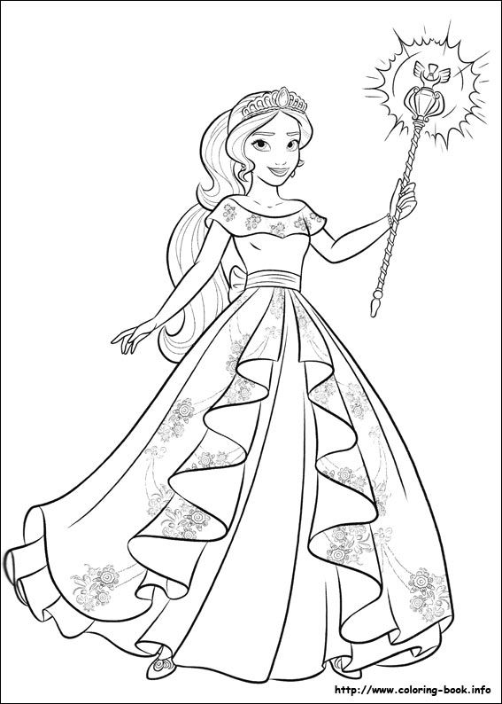Elena Coloring Pages To Print