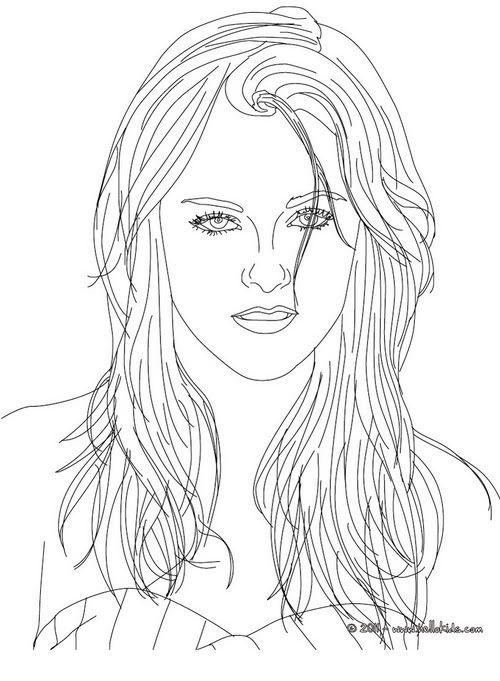 Vampire Twilight Coloring Pages