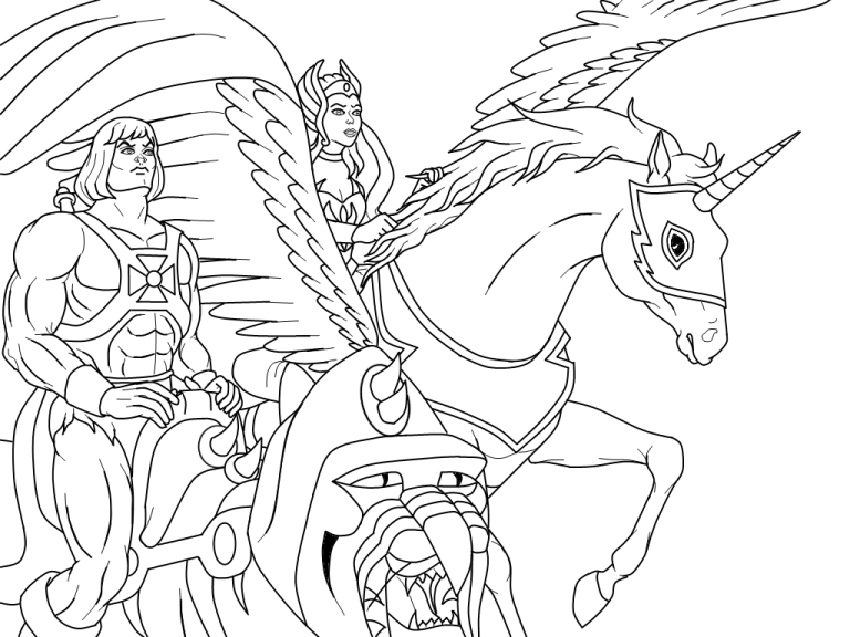 She Ra Coloring Pages 2020
