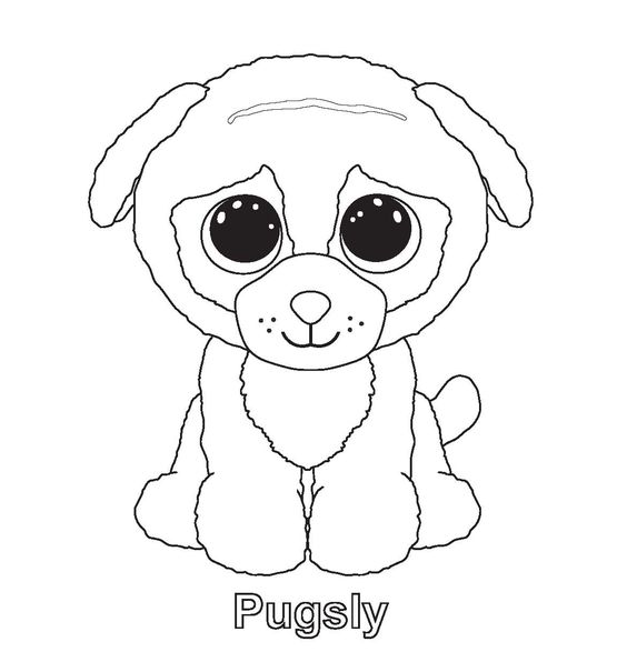 Slush Ty Coloring Pages