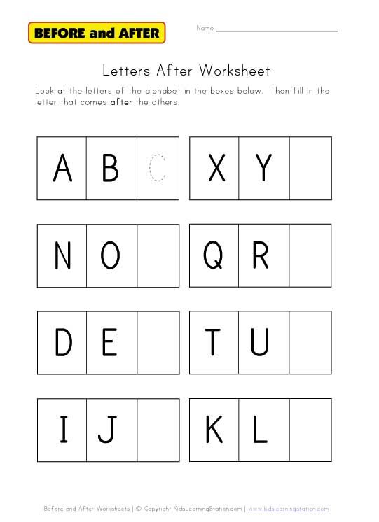 Letter Recognition Lkg Worksheets English Alphabets