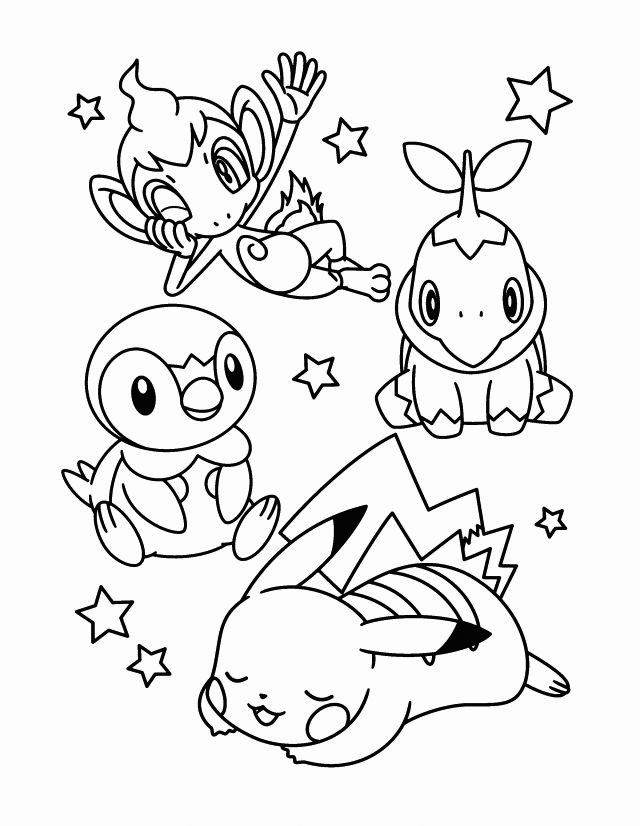 Cute Pokemon Card Coloring Pages
