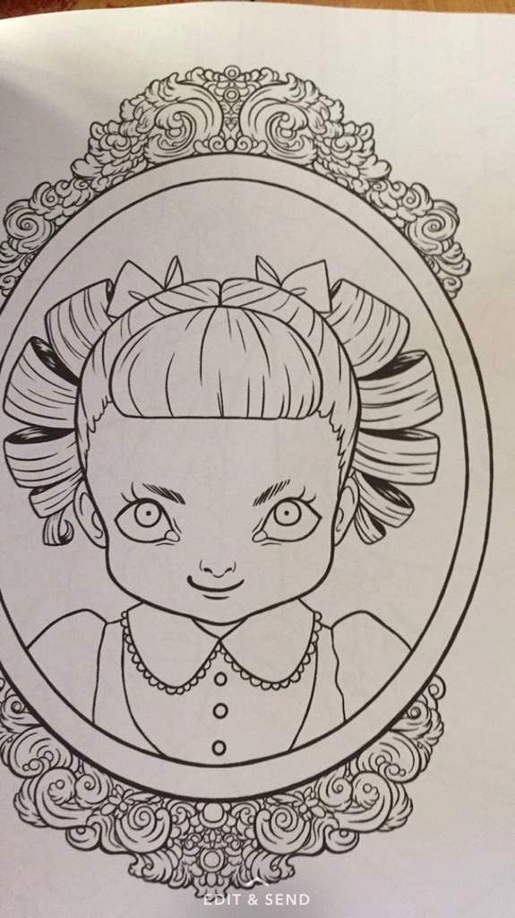 Cry Baby Doll Coloring Pages