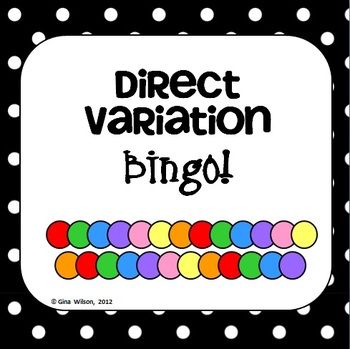 Grade 9 Direct Variation Worksheet Answers