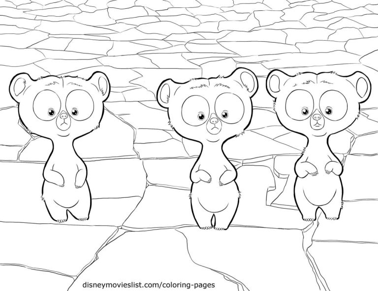 Baby Brave Coloring Pages