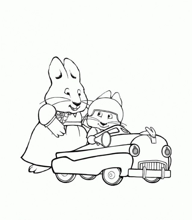 Printable Max And Ruby Coloring Pages