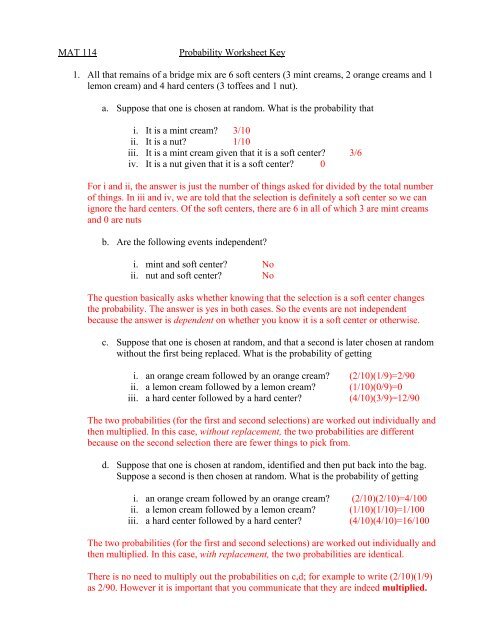 Practice 12-2 Conditional Probability Worksheet Answers