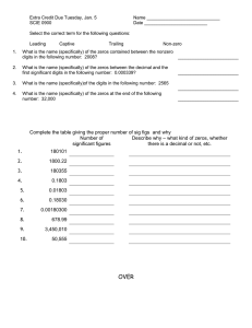 Practice Problems For Significant Figures Worksheet Answers Chemfiesta