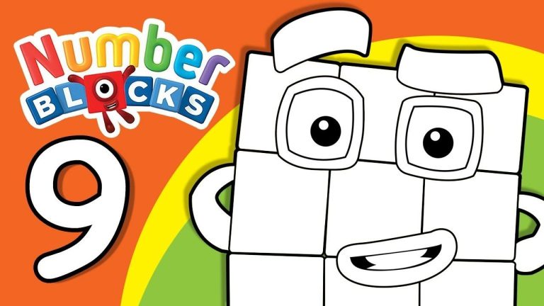 100 Tall Numberblocks Coloring Pages 100