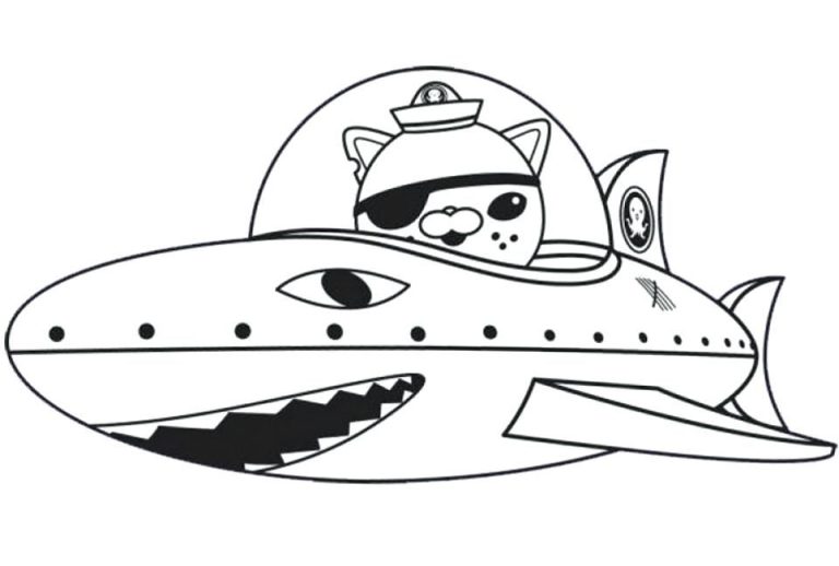 108 Free Octonauts Coloring Pages