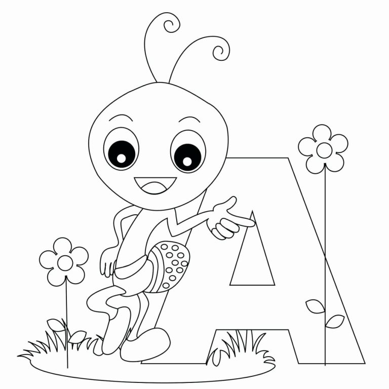 Alphabet Coloring Sheets Free Printable