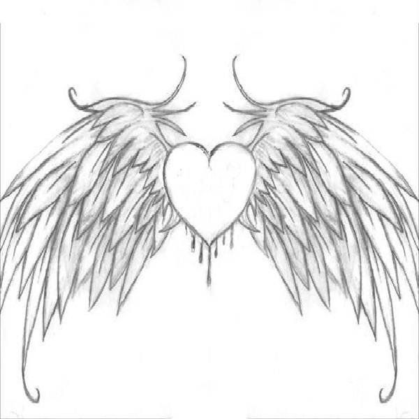 Angel Wings Coloring Pages To Print