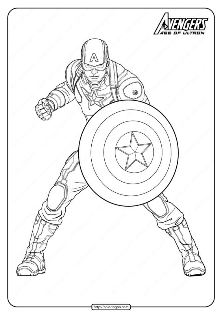 Avengers Infinity War Coloring Pages Pdf