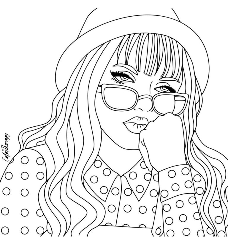 Aesthetic Tumblr Coloring Pages Printable