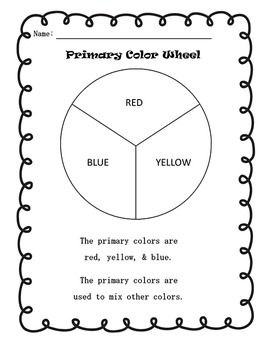 Art Color Theory Worksheet Answers