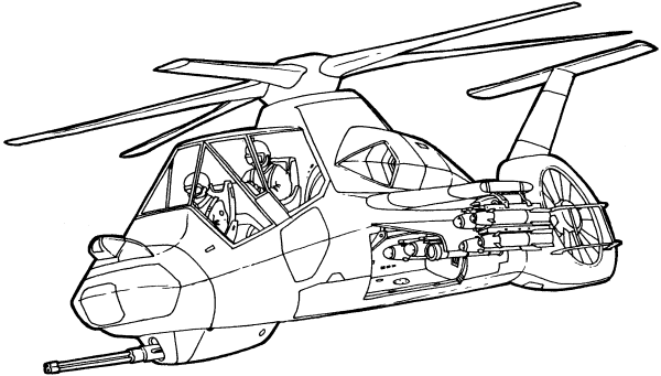 Apache Helicopter Army Helicopter Coloring Pages