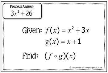 Function Operations And Compositions Worksheet Answers Algebra 2