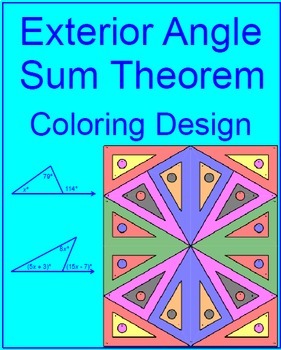 Triangle Angle Sum Theorem Worksheet Answers