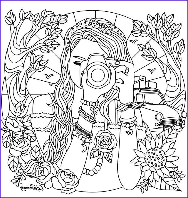 Coloring Sheets For Girls Easy