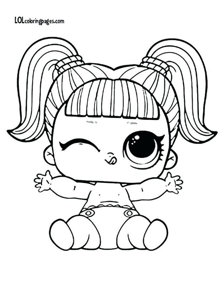 Lol Coloring Pages Baby Doll