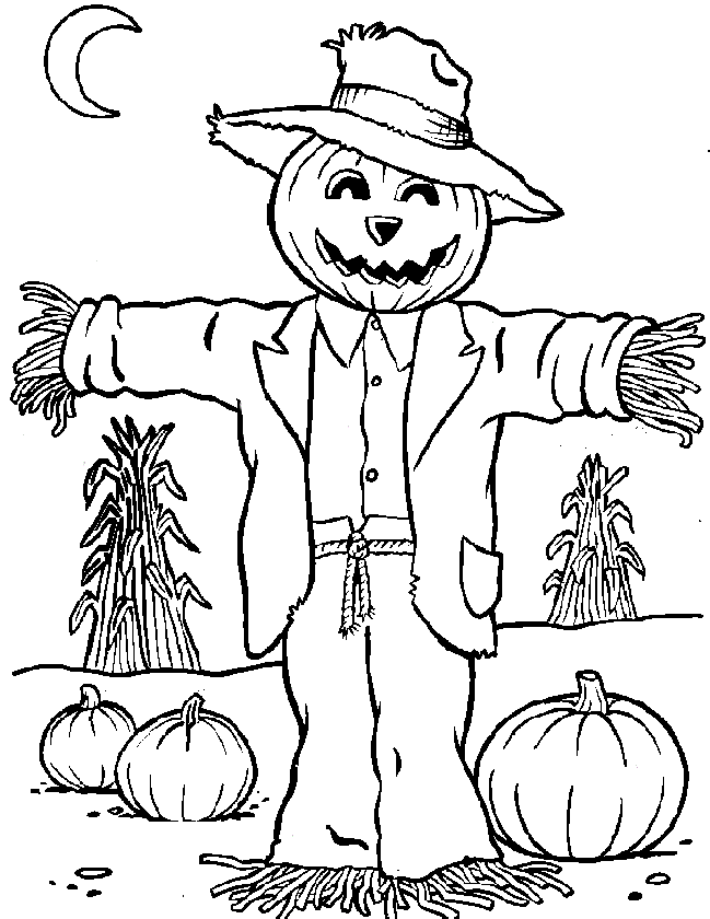 Free Printable Coloring Pages Fall Theme