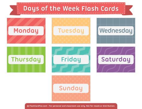 Chart Days Of The Week Printables Pdf
