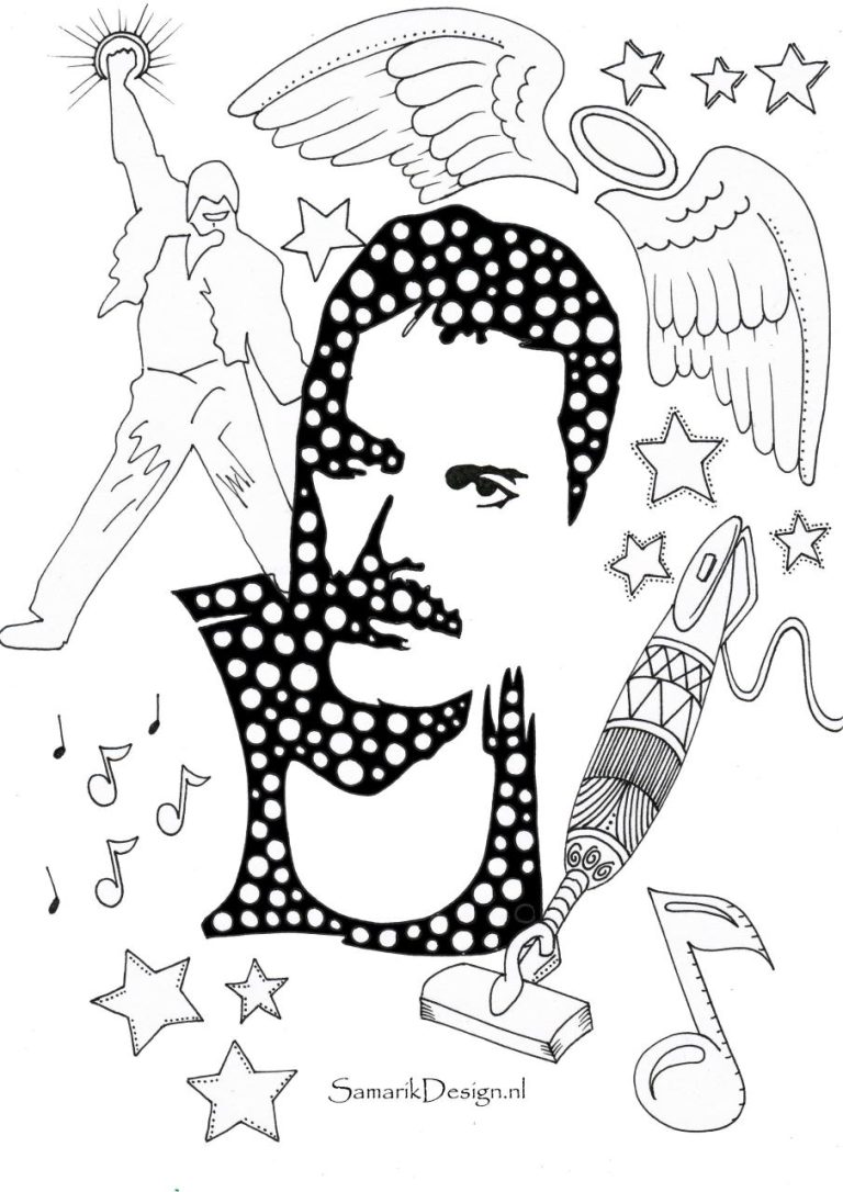 Popular Celebrity Coloring Pages