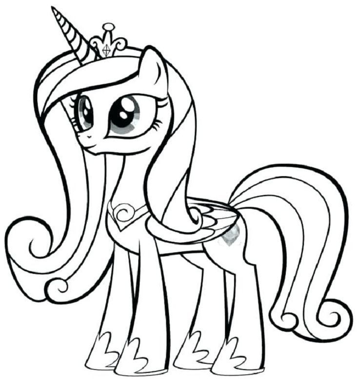 My Little Pony Pictures To Color And Print