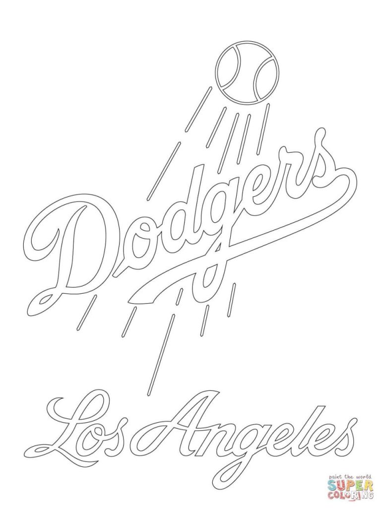 World Series Mlb Coloring Pages