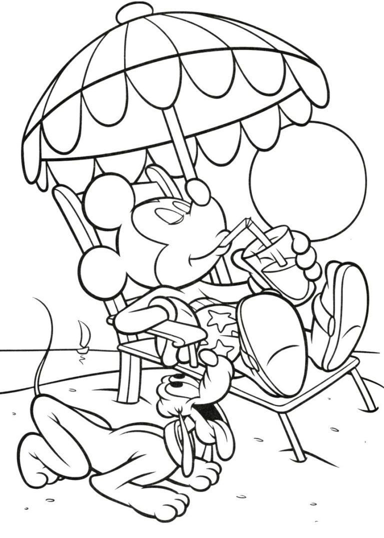 Disney Coloring Pages For Kids To Print