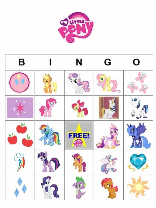 My Little Pony Printable Images