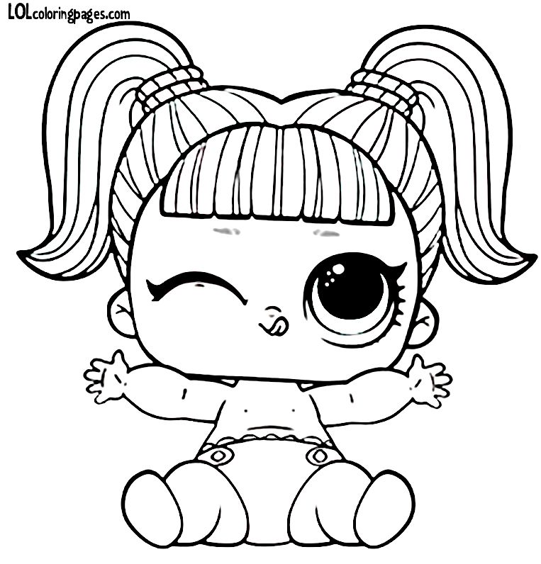 Colouring Page Baby Alive Coloring Pages