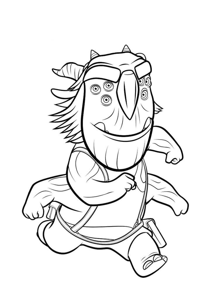 Draw Trollhunters Coloring Pages