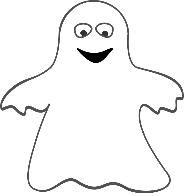 Ghost Coloring Pictures Halloween