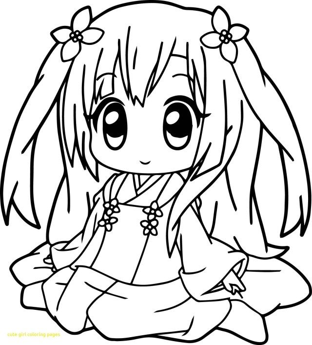 Coloring Pages For Girls Easy And Cute