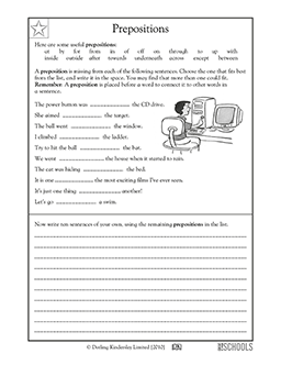 4th Grade English Grammar Worksheets For Grade 4 With Answers Pdf