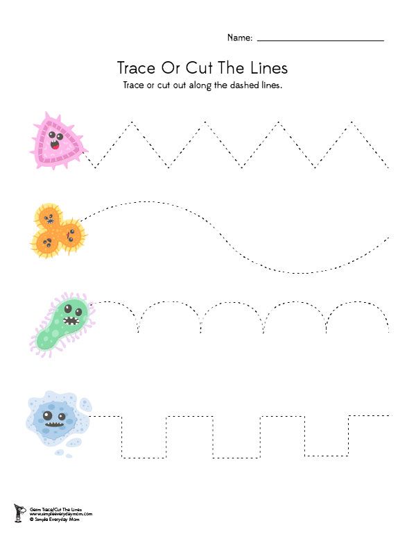 Free Printable Simple Cutting Worksheets
