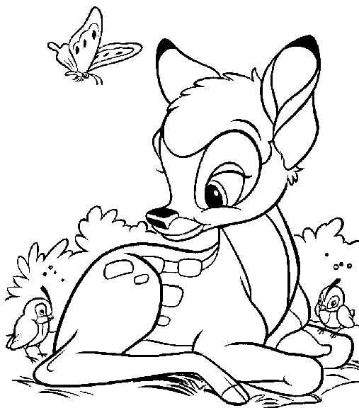 Disney Happy Thanksgiving Coloring Pages