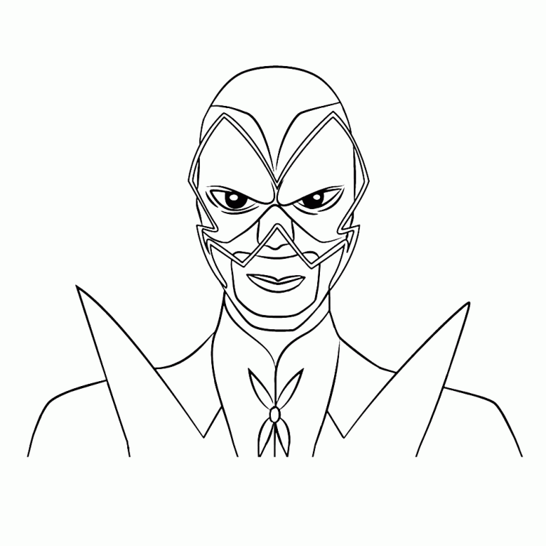 Hawk Moth Miraculous Colouring Pages