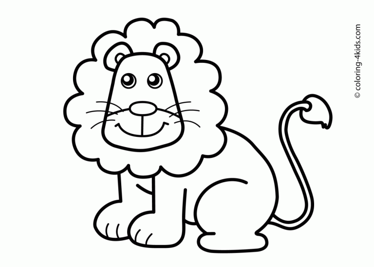 Printable Coloring Pages For Kids Animals