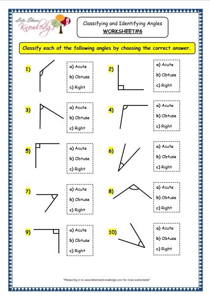Free Printable 3rd Grade Geometry Worksheets Pdf
