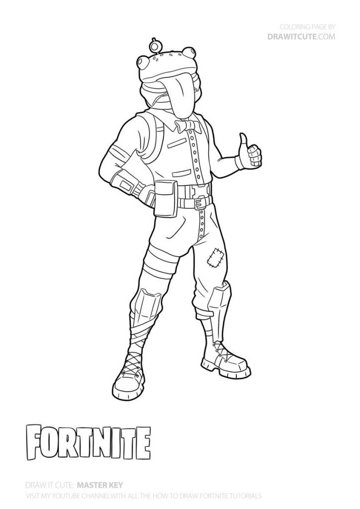 Fortnite Coloring Pages Chapter 2 Season 4