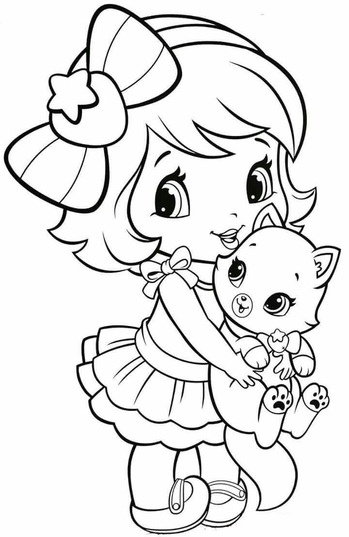 Printable Coloring Pages For Girls Disney